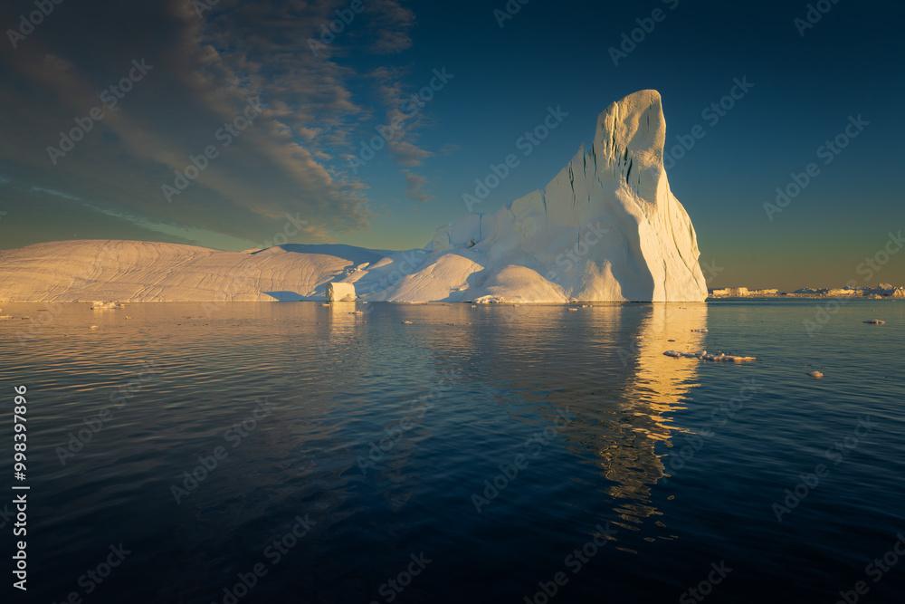 Disko Bay is a large bay on the western coast of Greenland.