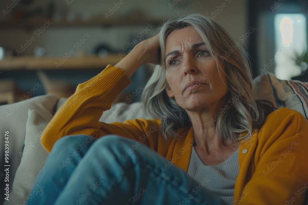 Obraz premium old senior person that is having some pain