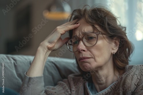 Wallpaper Mural old senior person that is having some pain Torontodigital.ca