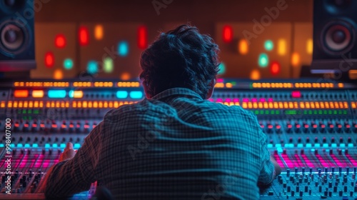 Music Producer at Work