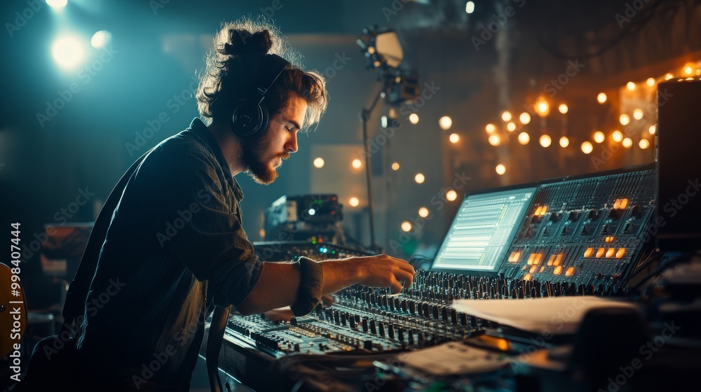 Sound Engineer in Studio Sound Engineer in Studio