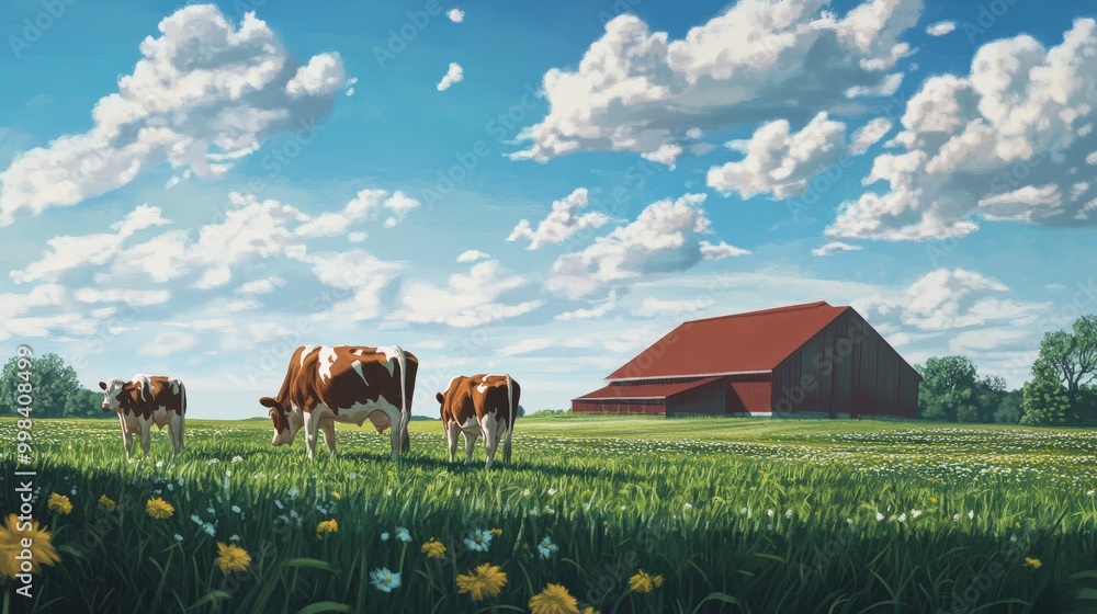Curated visual reference: Gallery Detail: The Act Of Cows Eating Grass Is A Key Component