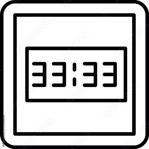 Digital Display Icon