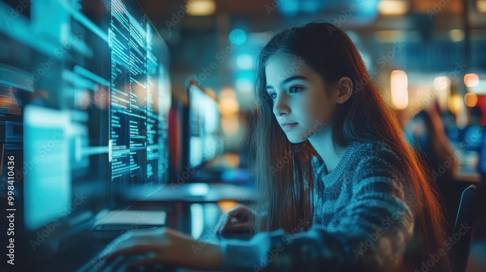 An adaptive learning platform that adjusts content difficulty based on student performance. An adaptive learning platform that adjusts content difficulty based on student performance.