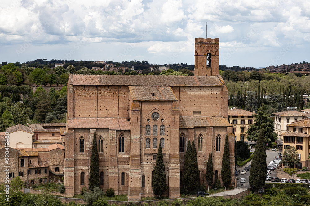Fototapeta premium Sienne, Toscane, Italie