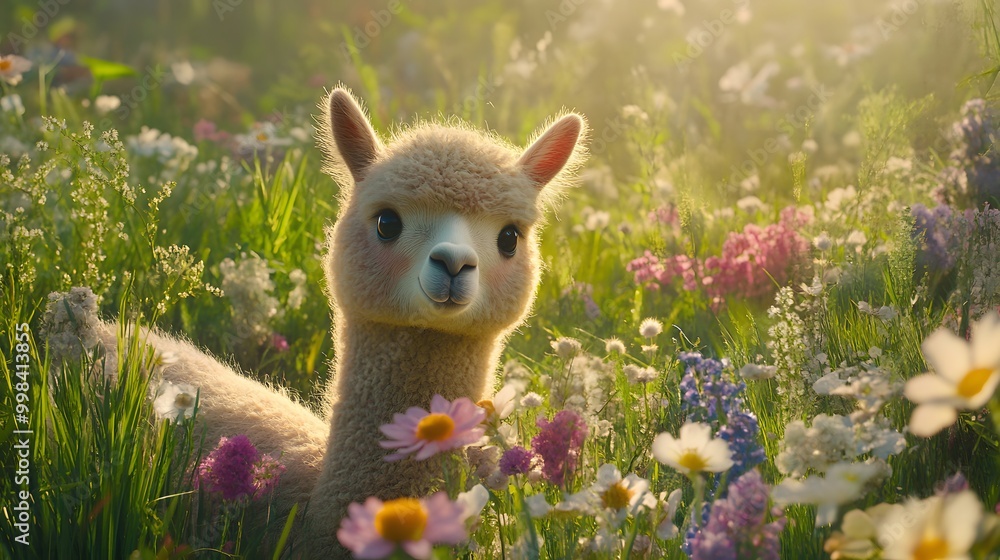 Alpacas Animals Enhanced with Florals in Nature, Abstract Image, Texture, Pattern Background, Wallpaper, Cover and Screen for Smartphone, PC, Laptop, 9:16 and 16:9 Format Alpacas Animals Enhanced with Florals in Nature, Abstract Image, Texture, Pattern Background, Wallpaper, Cover and Screen for Smartphone, PC, Laptop, 9:16 and 16:9 Format