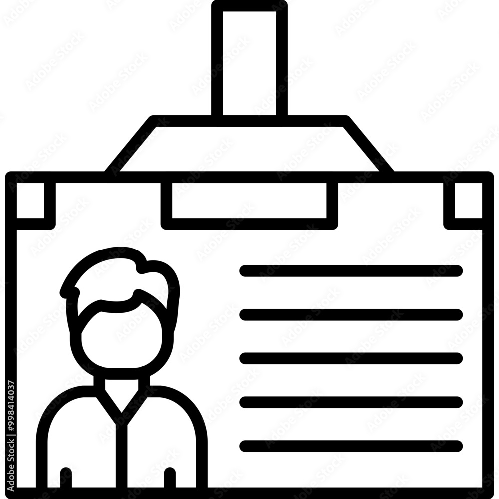 ID Card Icon