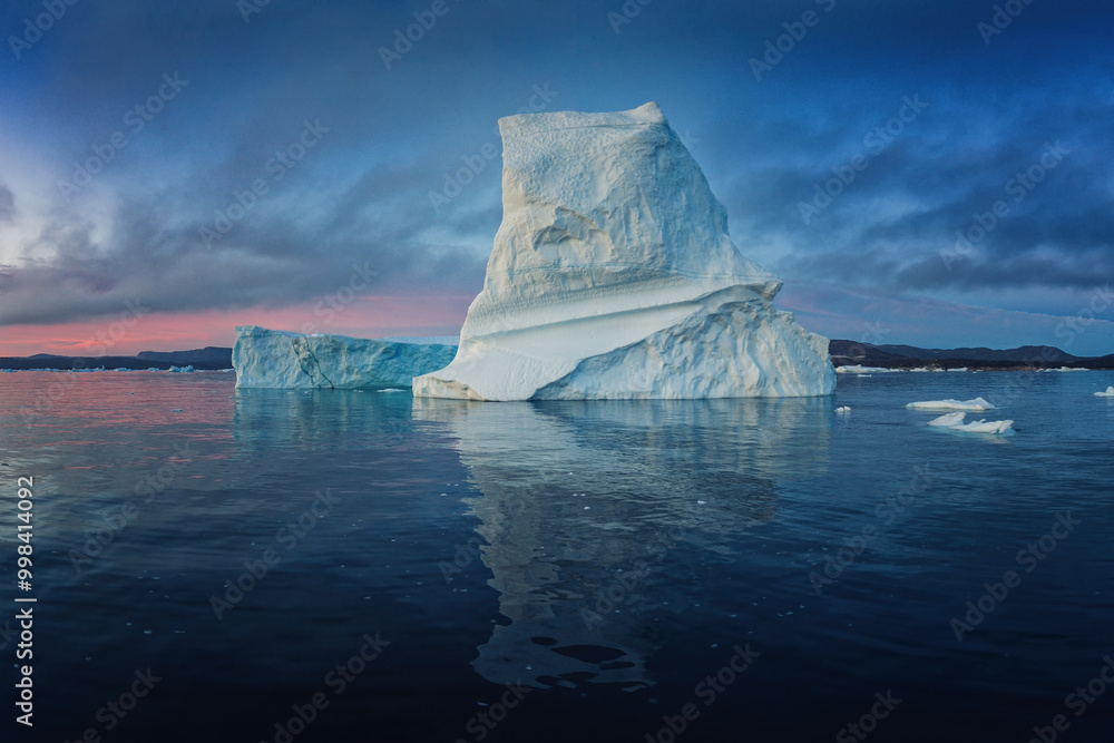 Disko Bay is a large bay on the western coast of Greenland.