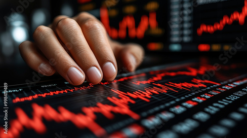 A close-up of a woman’s hands typing on a laptop keyboard in an office setting, emphasizing the technology and communication involved in her work