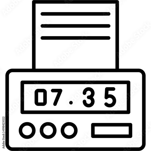 Taxi Meter Icon