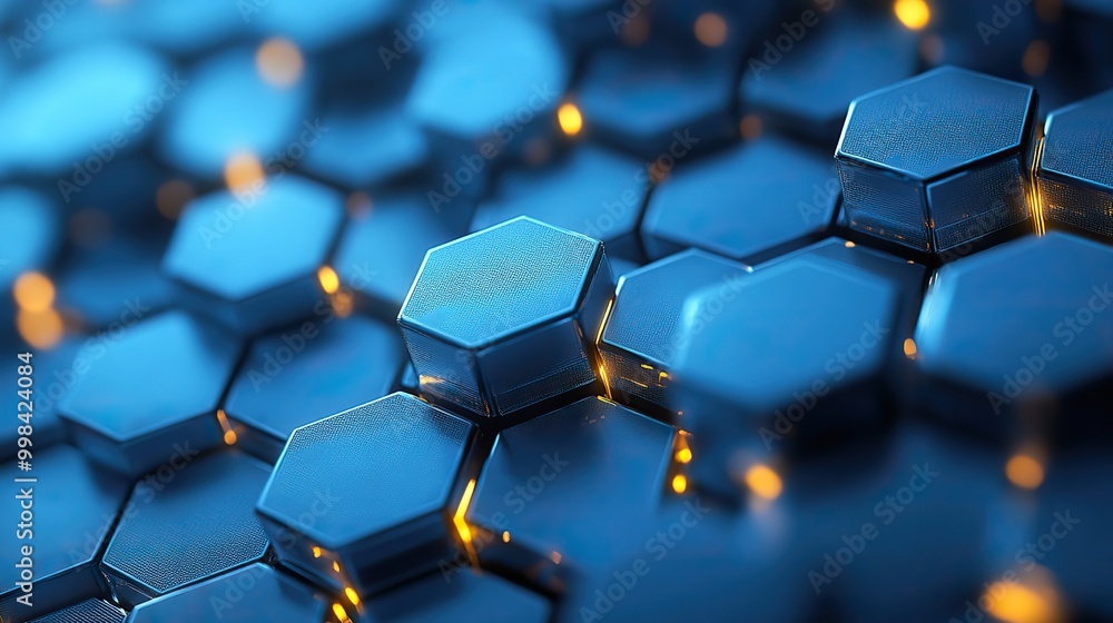 Abstract light blue background with hexagon shapes is ideal for medical technology presentations and modern design. Abstract light blue background with hexagon shapes is ideal for medical technology presentations and modern design.