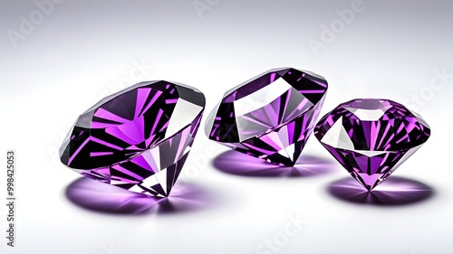 purple diamond gem