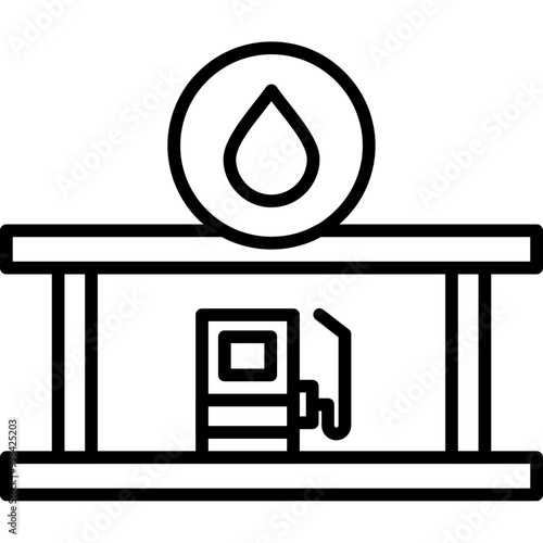 Gas Station Icon