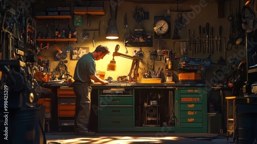 Craftsman in Workshop