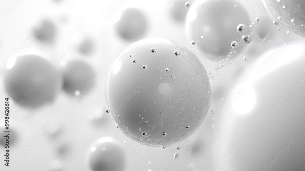 An abstract 3D background with floating particles in gray represents a pharmaceutical concept. An abstract 3D background with floating particles in gray represents a pharmaceutical concept.