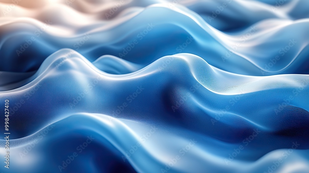 An abstract 3D liquid background conveys fluidity and modern technological design. An abstract 3D liquid background conveys fluidity and modern technological design.