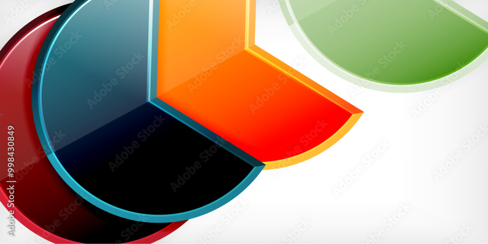 Glass reflective geometric round shapes background. Vector Illustration For Wallpaper, Banner, Background, Card, Book Illustration, landing page Glass reflective geometric round shapes background. Vector Illustration For Wallpaper, Banner, Background, Card, Book Illustration, landing page