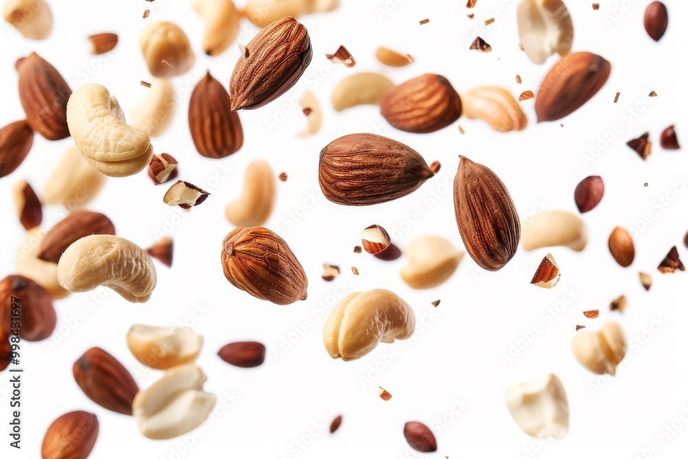 Flying_nuts_on_white_background MONA Flying_nuts_on_white_background MONA