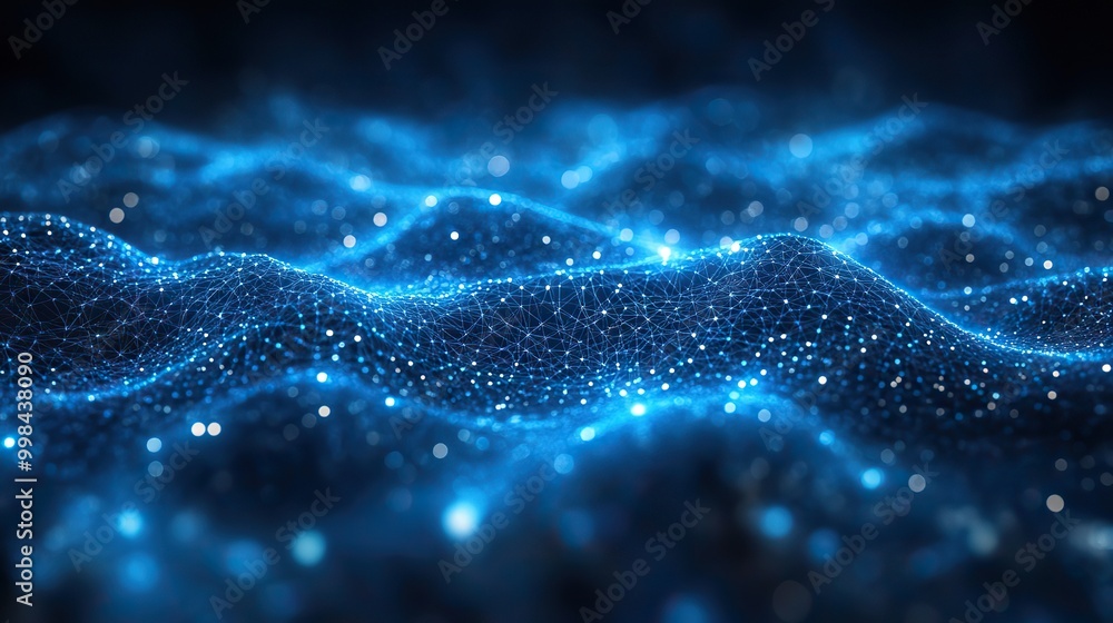 An abstract blue polygonal tech network with connected dots and lines, rendered in 3D for a technology-themed background. An abstract blue polygonal tech network with connected dots and lines, rendered in 3D for a technology-themed background.