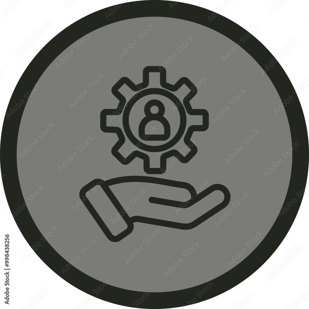 Human Resources Vector Icon Design Human Resources Vector Icon Design