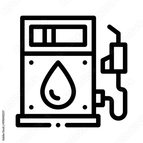 gas station line icon