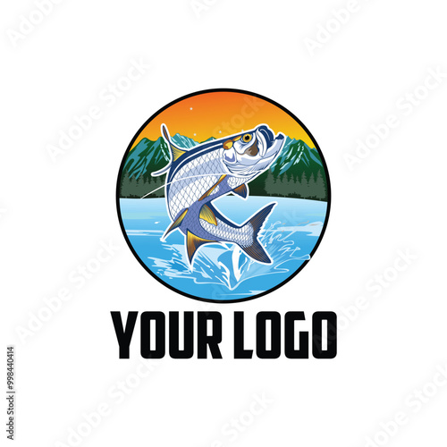 vector logo tarpon