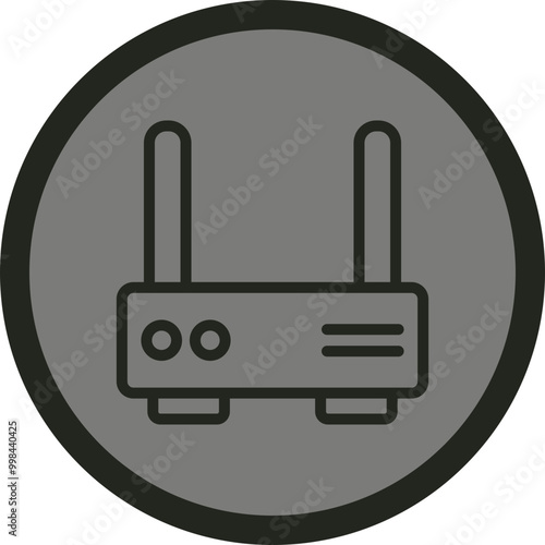 Modem Vector Icon Design