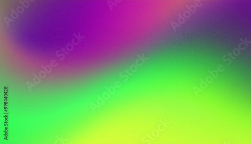 Abstract Purple Green Gradient Background