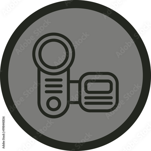 Cam Recorder Vector Icon Design