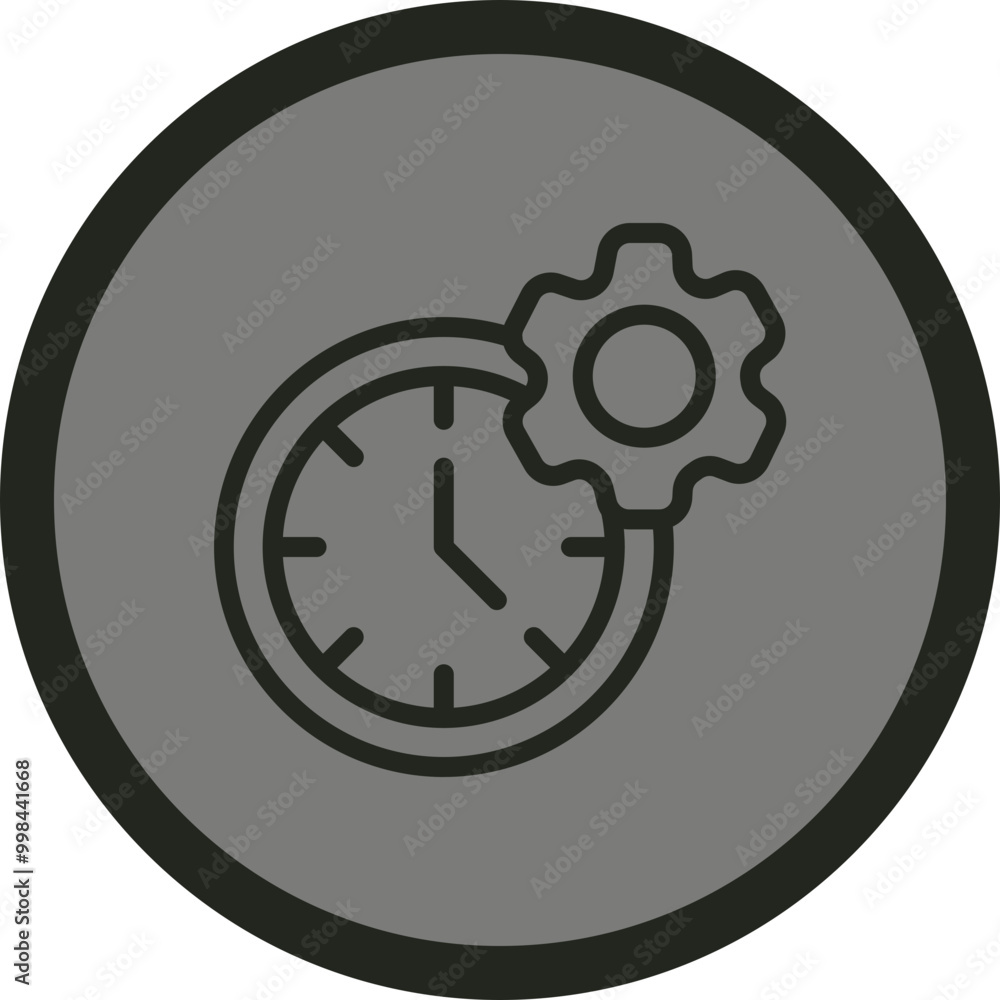 Time Management Vector Icon Design Time Management Vector Icon Design