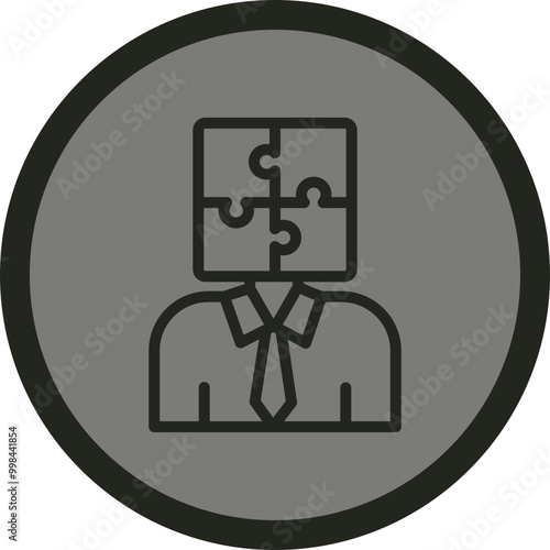 Puzzle Vector Icon Design