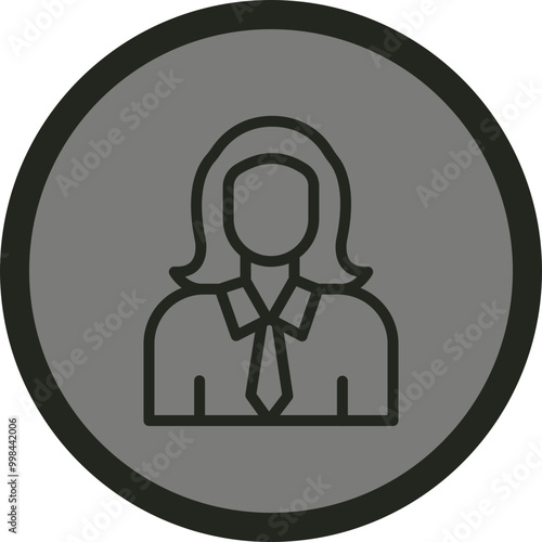 Woman Vector Icon Design