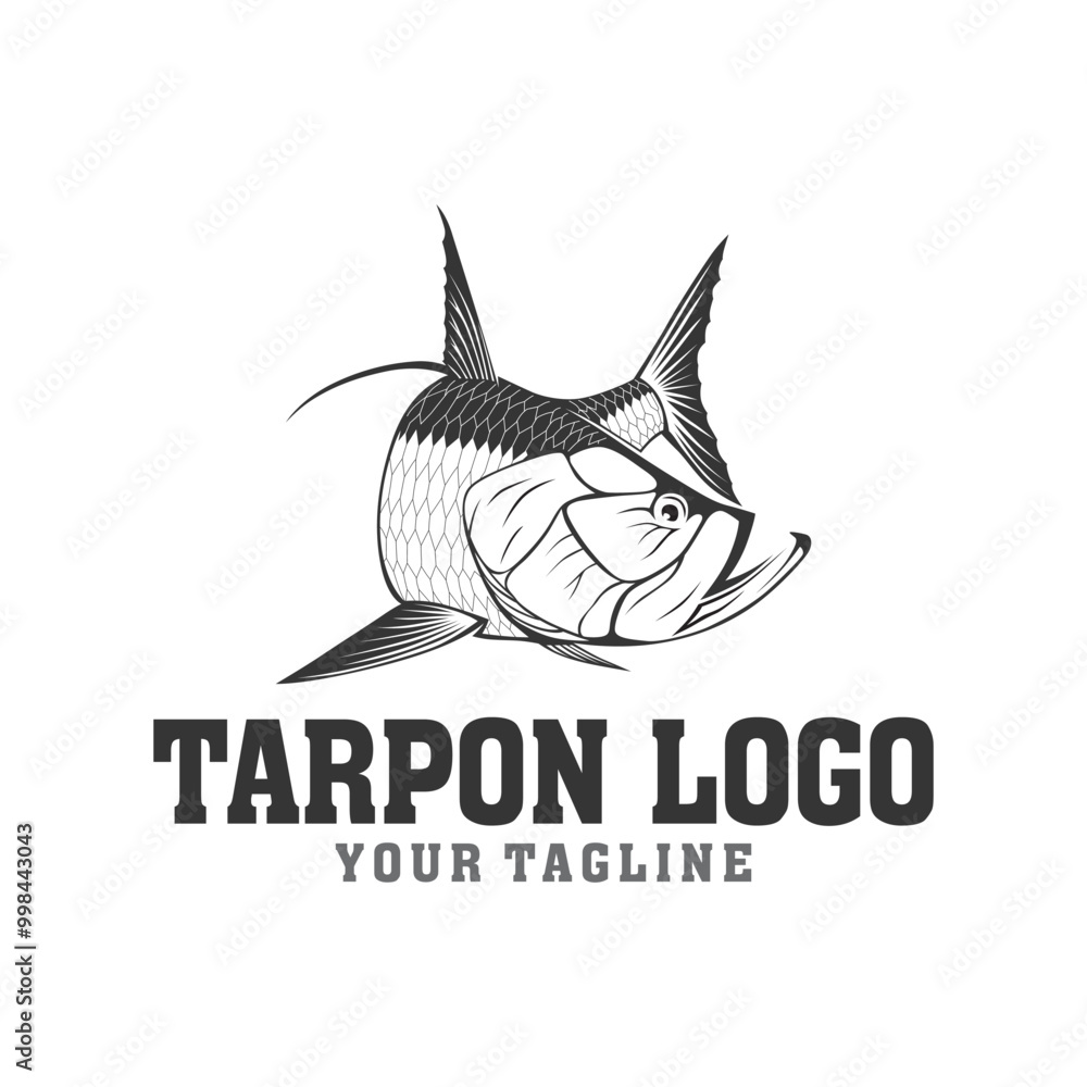 vector logo tarpon vector logo tarpon