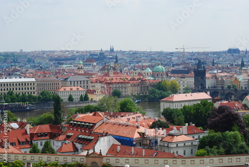 Czech Republic, Prague, river, bridge, architecture, cathedral, Gothic, history, streets, buildings, statue, monument, attractions, transport