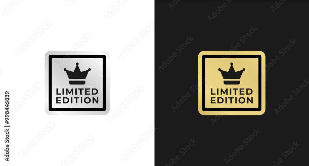 Limited edition label or Limited edition logos vector isolated. best Limited edition symbol for product packaging design element. Limited edition label or Limited edition logos vector isolated. best Limited edition symbol for product packaging design element.