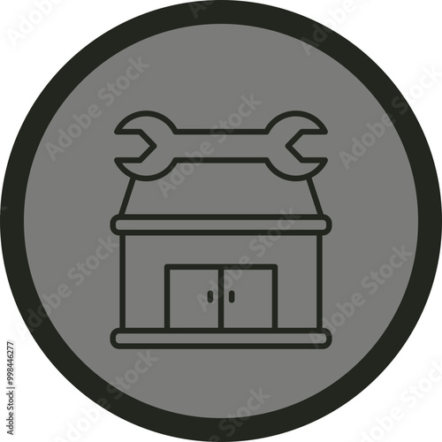 Workshop Vector Icon Design