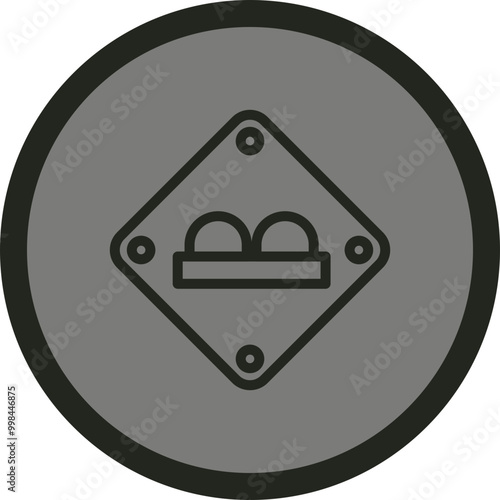 Uneven Vector Icon Design