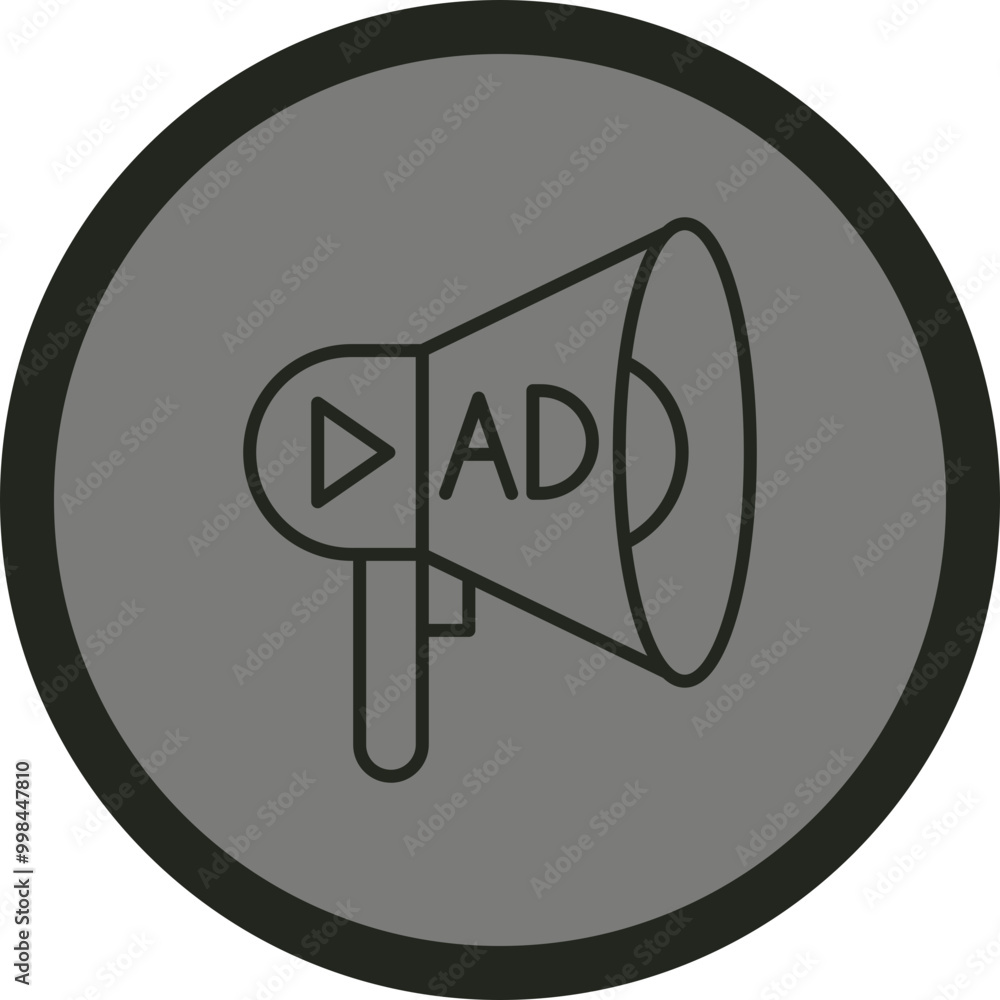 Advertisement Icon Design Advertisement Icon Design