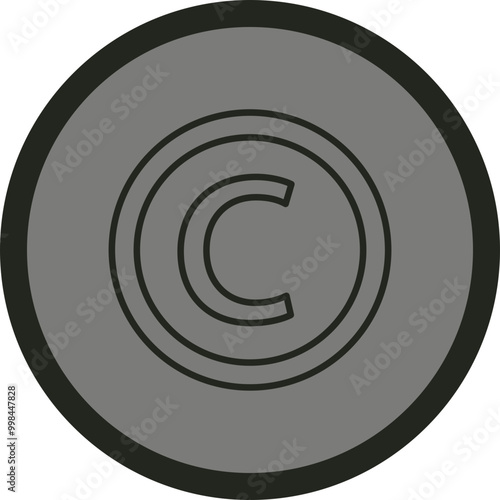 Copyright Icon Design