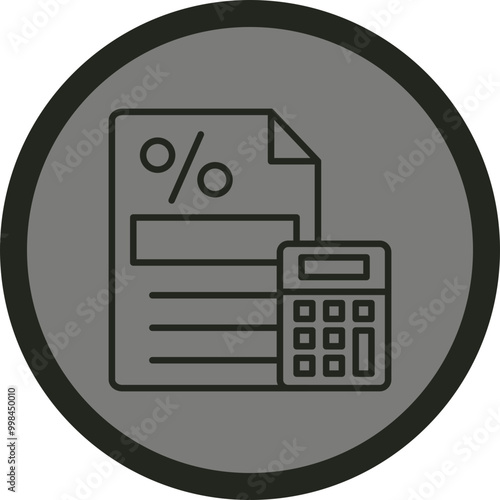 Accounting Icon Design