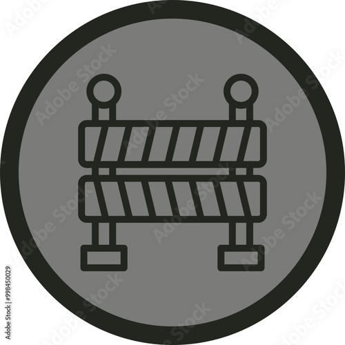 Barrier Icon Design