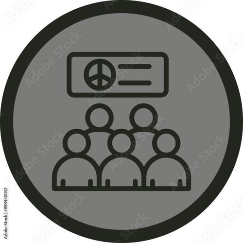 Demonstrator Icon Design