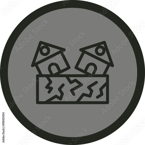 Earthquake Icon Design