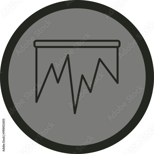 Stalagmite Vector Icon Design