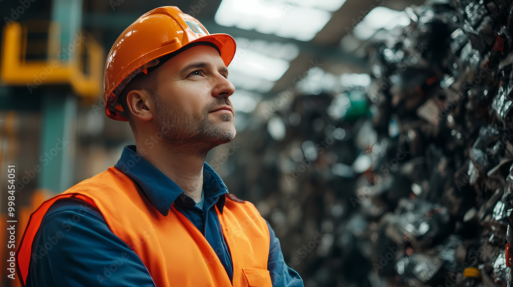 An engineer of middle age performs quality control checks at a production facility An engineer of middle age performs quality control checks at a production facility