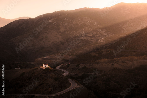 Illuminated Church. photo