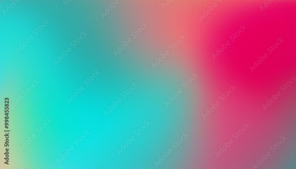 Obraz premium Abstract Blurred Background with Teal and Pink Gradient