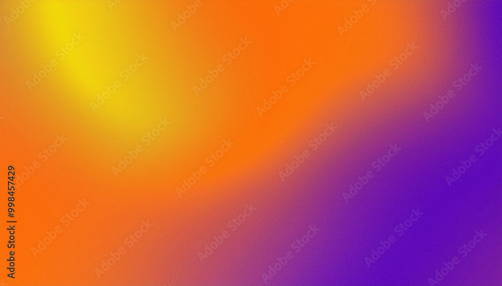 Abstract Gradient Background - Yellow, Orange, Purple