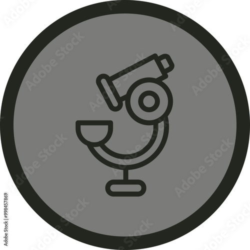 Microscope Icon Design