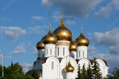 Yaroslavl's Assumption Cathedral: A Majestic Symbol of Russian Orthodox Faith photo